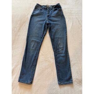 Levi's 721‎ High Rise Skinny Jeans Women's Size 29 Blue Denim Stretch